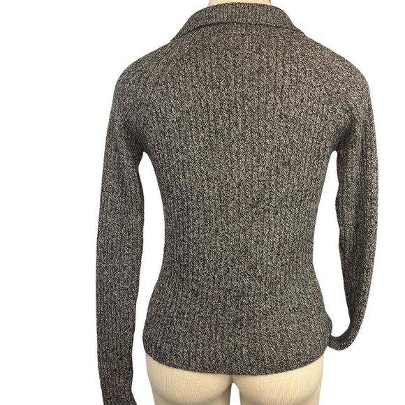 Kuna Polo Collar Sweater 100% Alpaca Johnny Collar Women Small Medium size - Picture 5 of 9